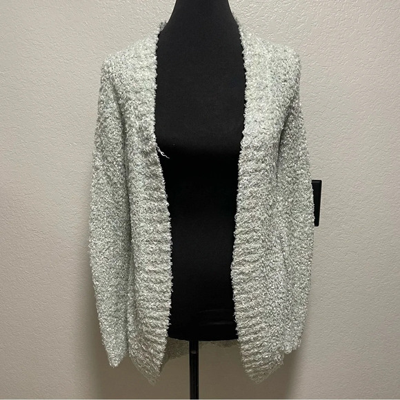 Forever 21 Mint Green long length open front cozy cardigan SMALL - Picture 1 of 6